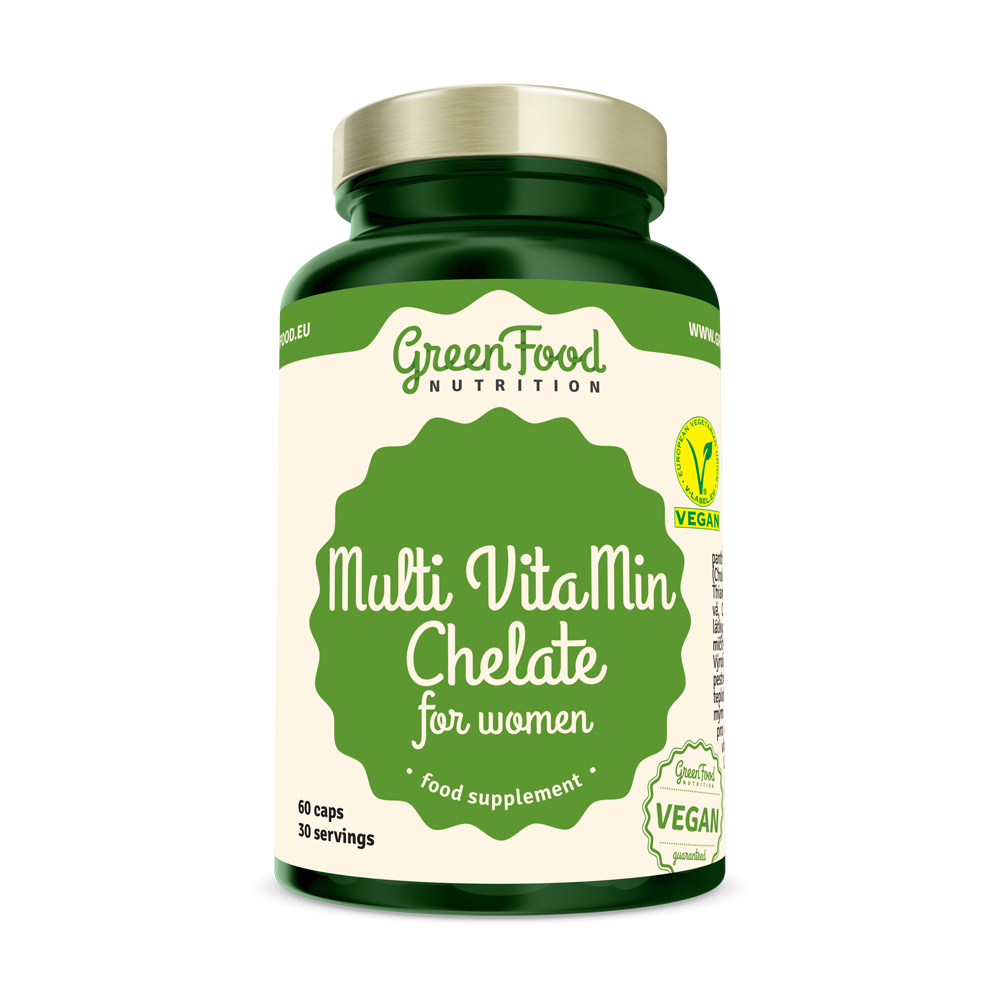 GreenFood Nutrition Multi ChelateG117 women 60cps