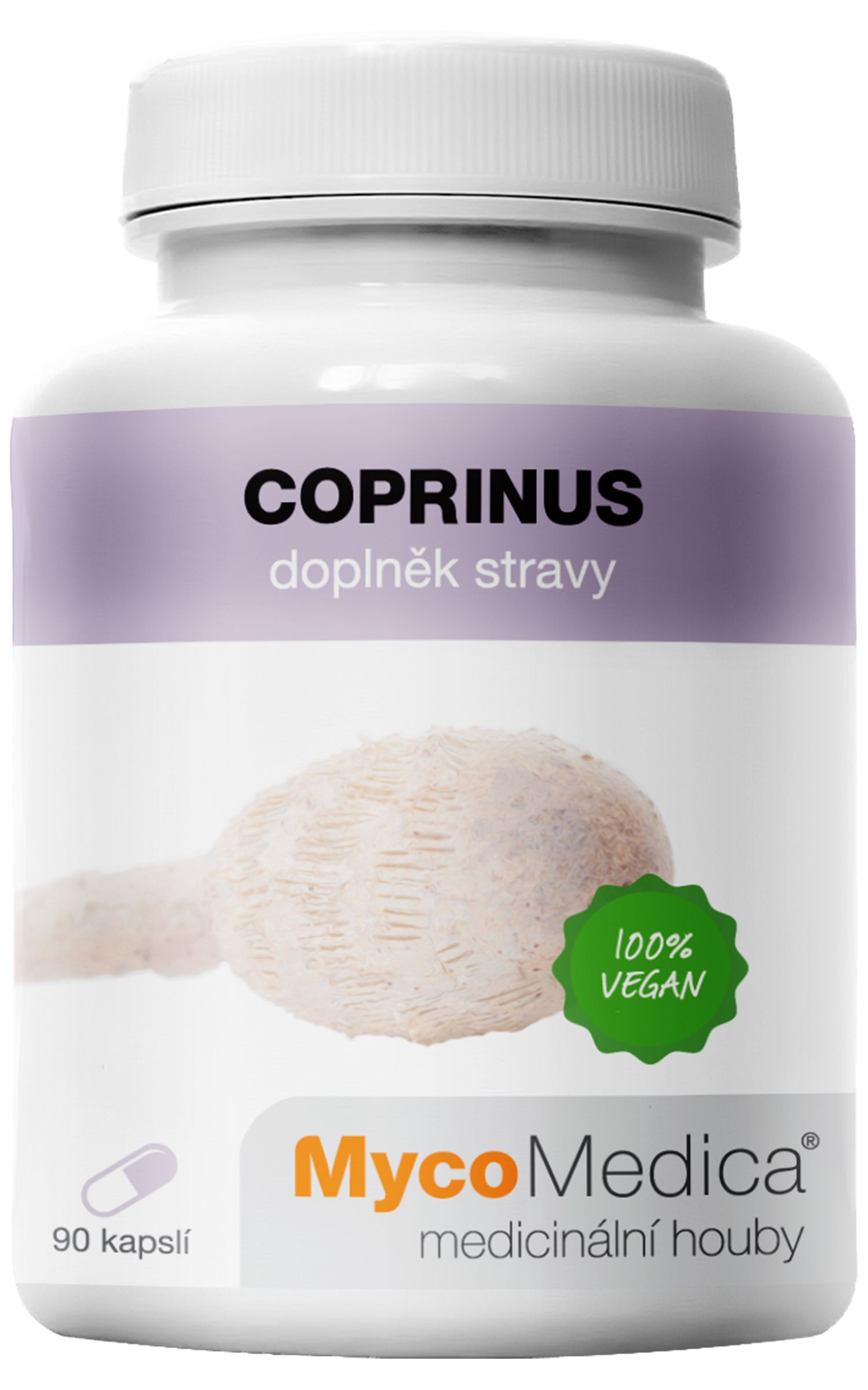 Mycomedica Coprinus 30 percent Vegan 500mg 90cps