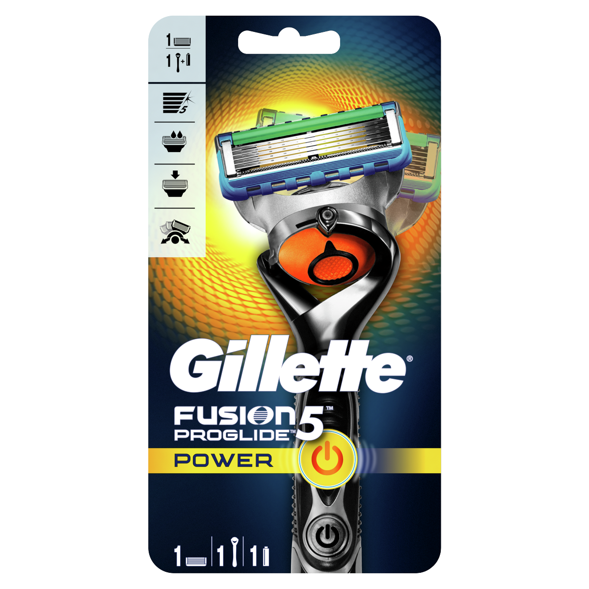 Gillette Fusion Proglide Power Strojček  1 hlavica