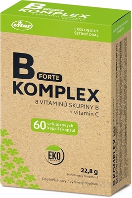VITAR B-KOMPLEX FORTE  vitamín C