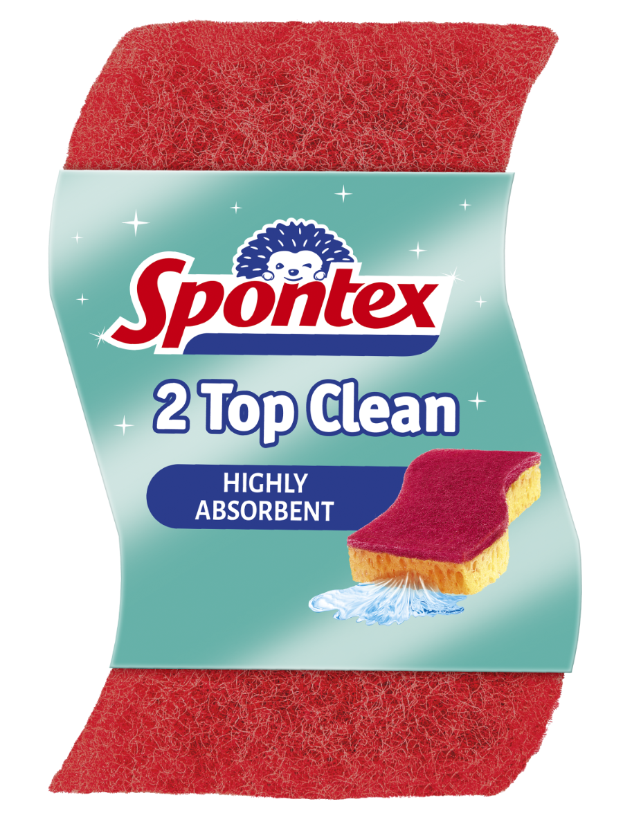 Spontex Top Clean houbička 2ks