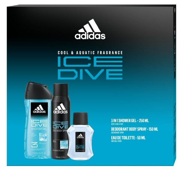Adidas Ice Dive T.Voda 50mlShg 250mlDeo 150ml