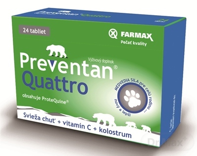 FARMAX Preventan Quattro  vitamín C