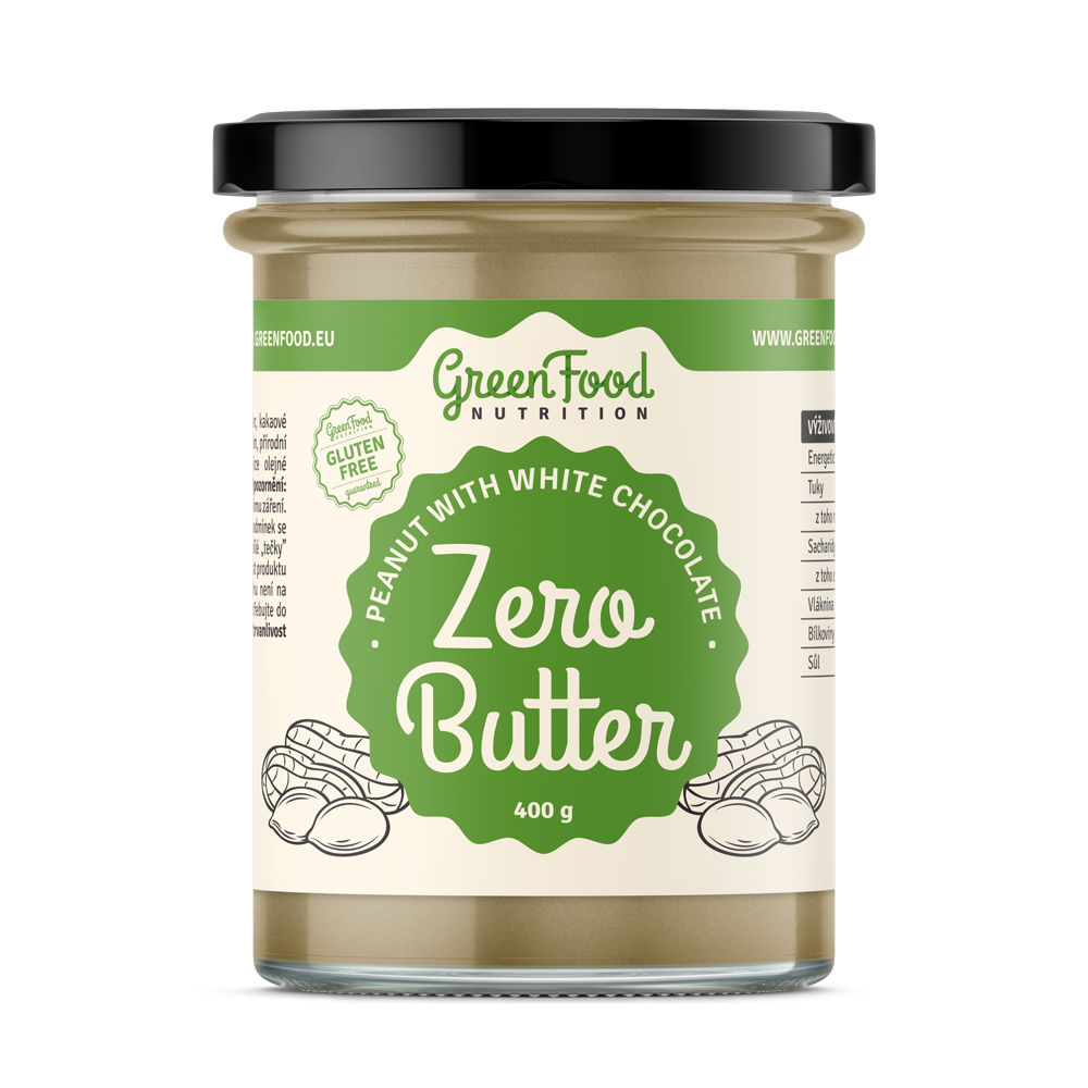 GreenFood Nutrition Zero Butter Pean wht coko 400g