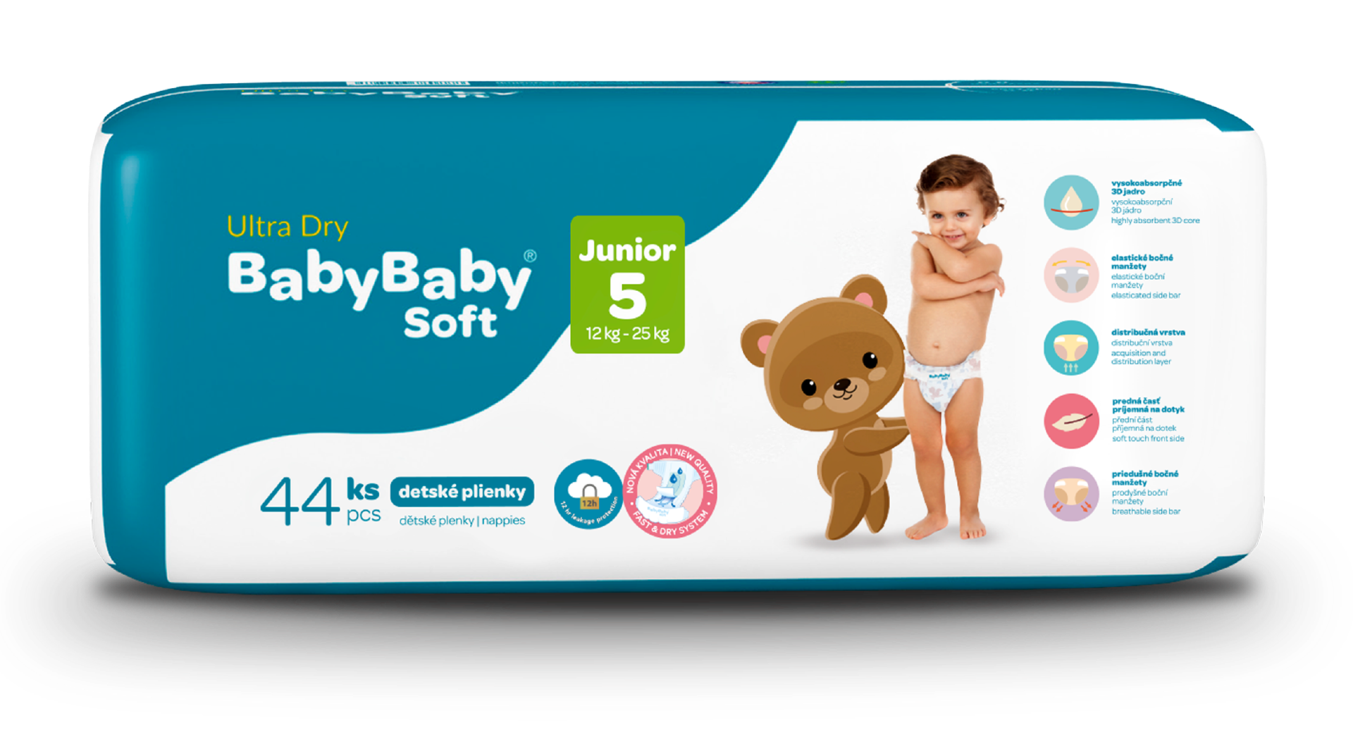 BabyBaby Soft Ultra-Dry Junior 12-25 kg