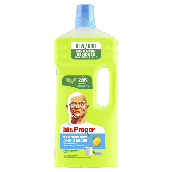 Mr. Proper - viacúčelový čistiaci prostriedok na podlahy, Lemon