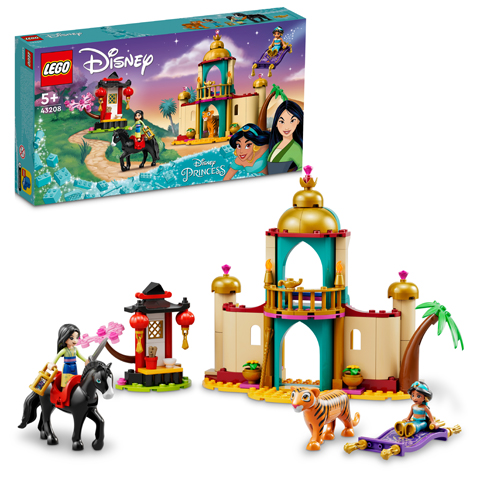 LEGO® I Disney Princess 43208 Dobrodružstvá™ Jasmíny a Mulu