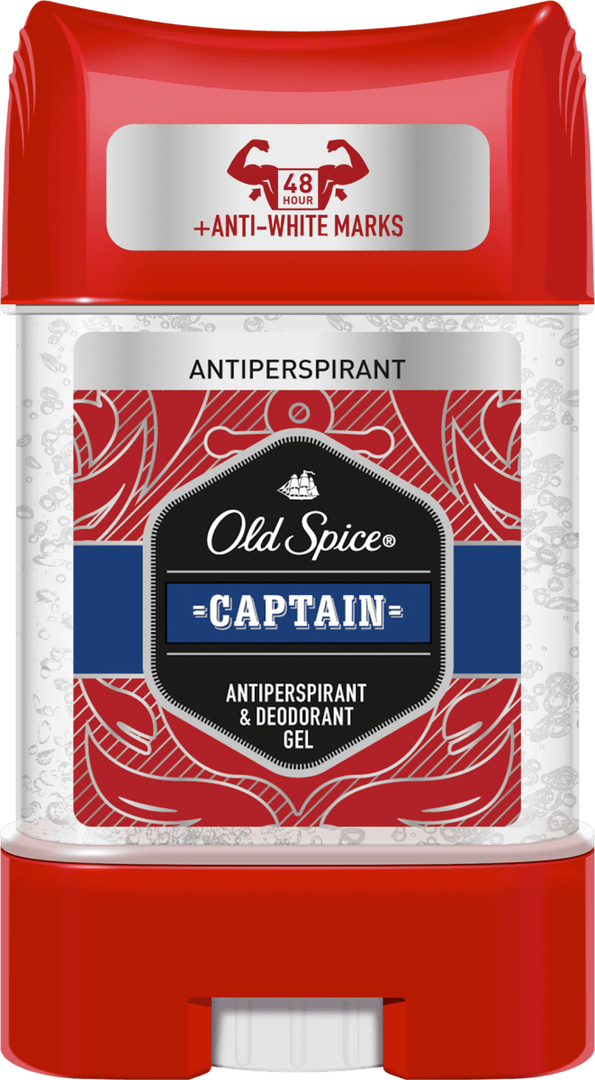 OLD SPICE CLEAR GEL CAPTAIN 70ML