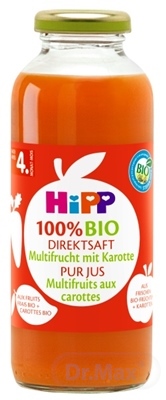 HiPP 100  percent BIO Ovocna šťava s karotkou