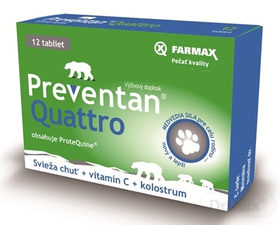 FARMAX Preventan Quattro  vitamín C