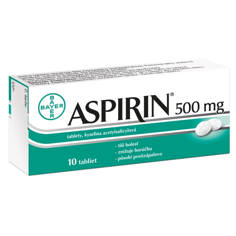 ASPIRIN174; 500 mg 10 tabliet