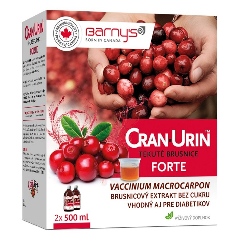 BARNYS Cran-Urin Forte 2 x 500 ml