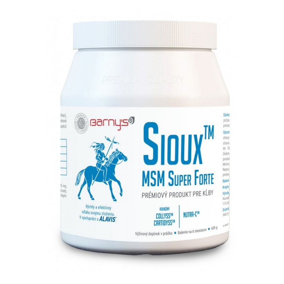 BARNYS Sioux MSM Super Forte 600 g