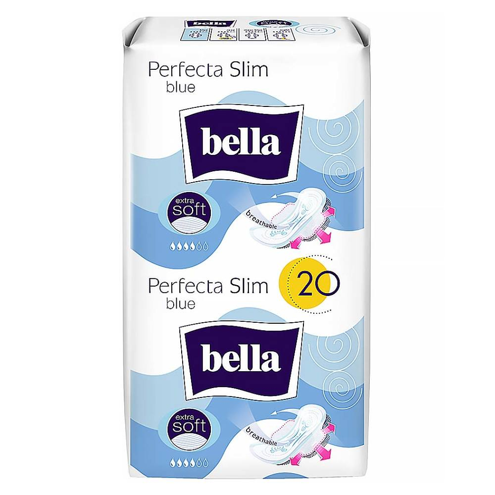 BELLA Perfecta hygienické vložky Slim Blue 20 kusov