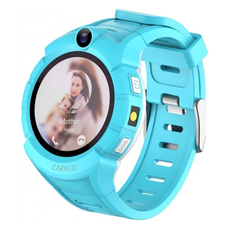 CARNEO GuardKid blue mini inteligentné hodinky pre deti