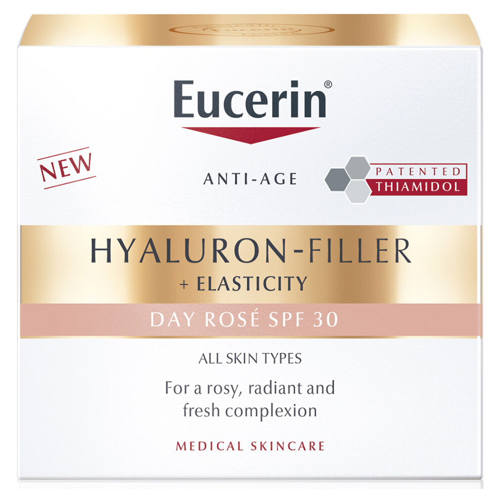 EUCERIN Hyaluron-FillerElasticity Denný krém Rosé SPF30 50 ml