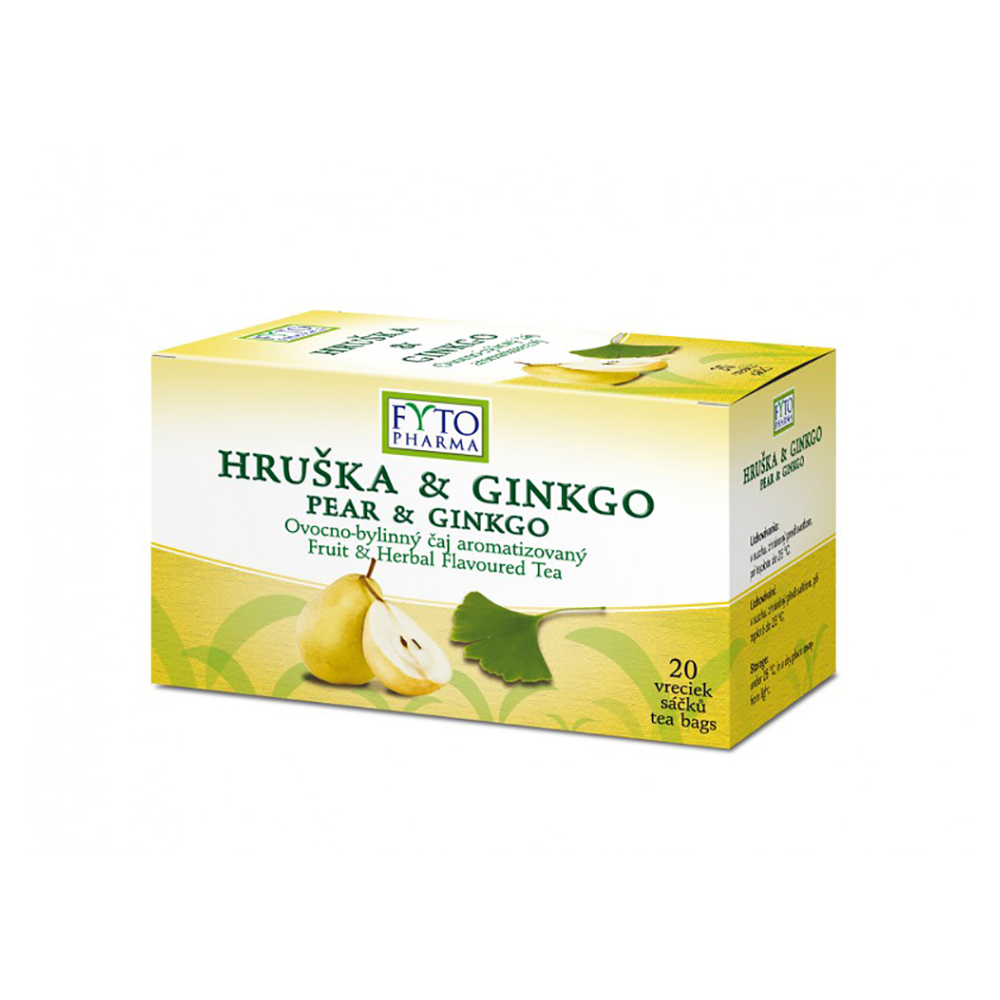FYTOPHARMA Ovocno-bylinný čaj Hruška  Ginkgo 20x 2 g