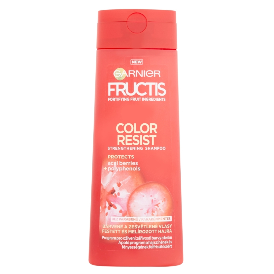 GARNIER Fructis Color Resist Posilňujúci šampón na farbené vlasy 250 ml