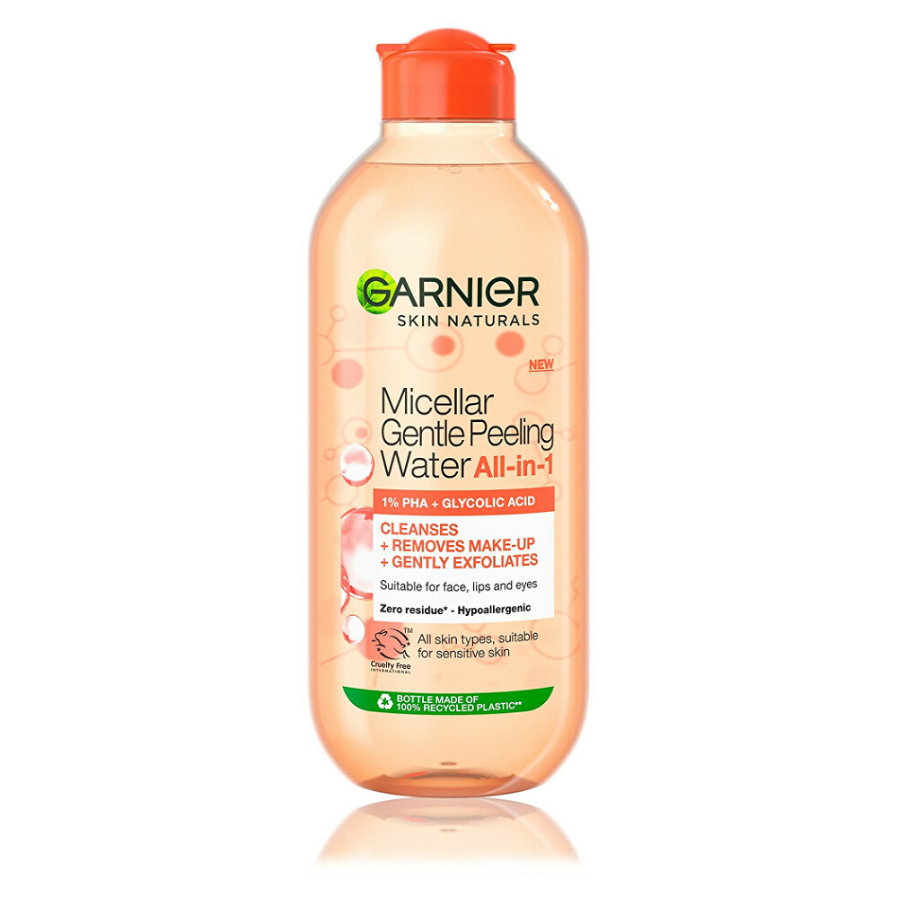 GARNIER Skin Naturals Micelárna voda s peelingovým efektom All-in-1 400 ml