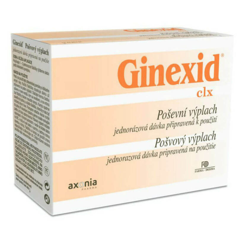 GINEXID Vaginálny výplach 100 ml 3 kusy