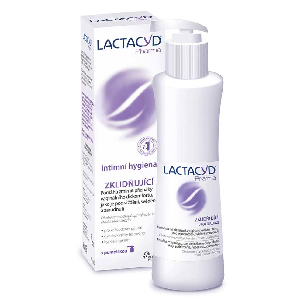 LACTACYD Pharma Intímna umývacia emulzia Upokojujúca 250 ml