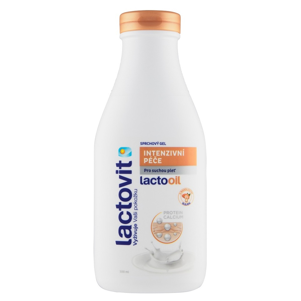 LACTOVIT Lactooil sprchový gél intenzívna starostlivosť 500 ml