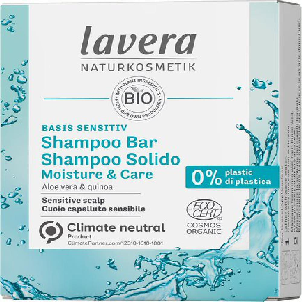 LAVERA Basis Tuhý šampón Moisture  Care 50 g
