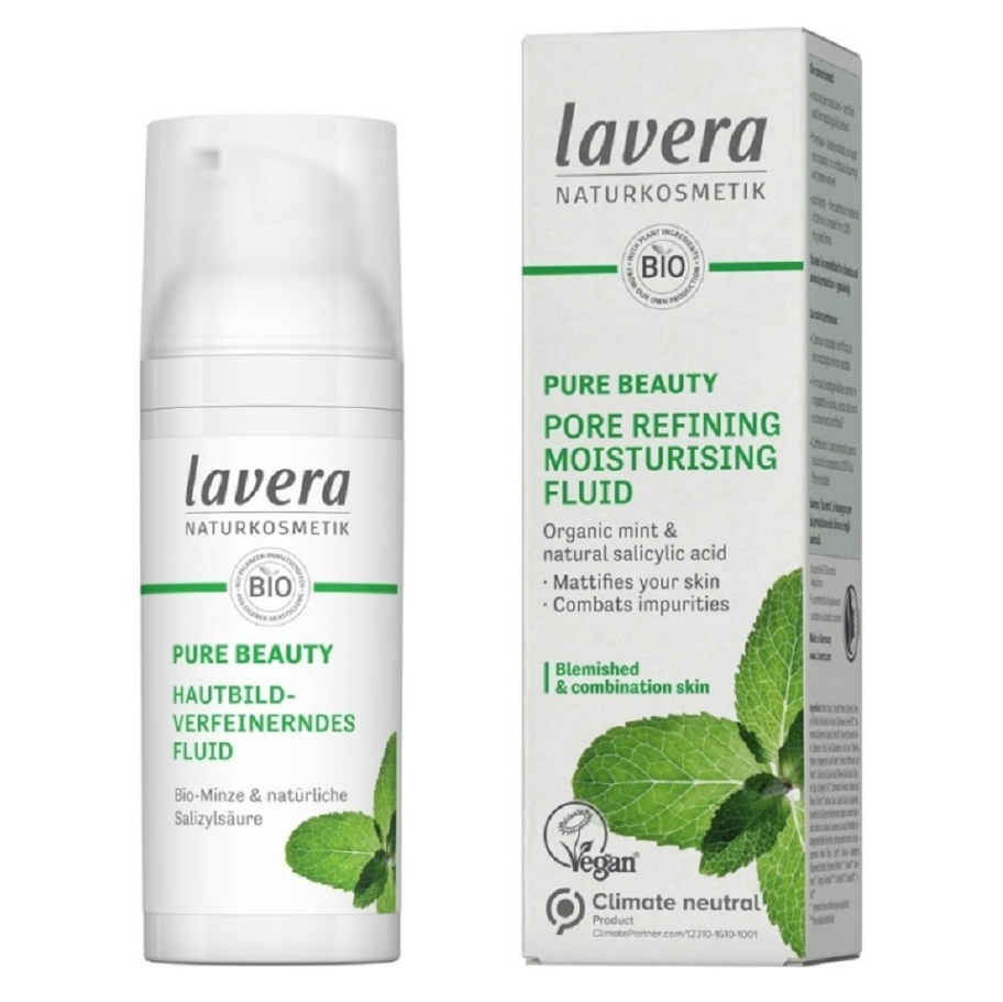LAVERA Pure Beauty Zjemňujúci hydratačný fluid 50 ml