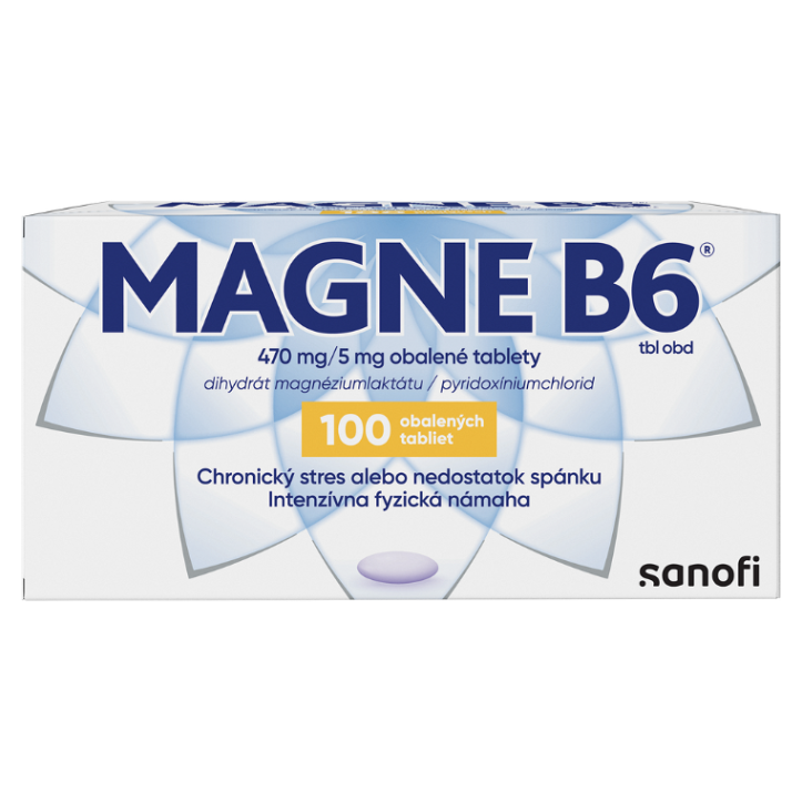 MAGNE B6 470 mg5 mg obalené tablety 100 kusov