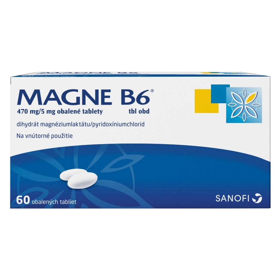MAGNE B6 470 mg5 mg obalené tablety 60 kusov