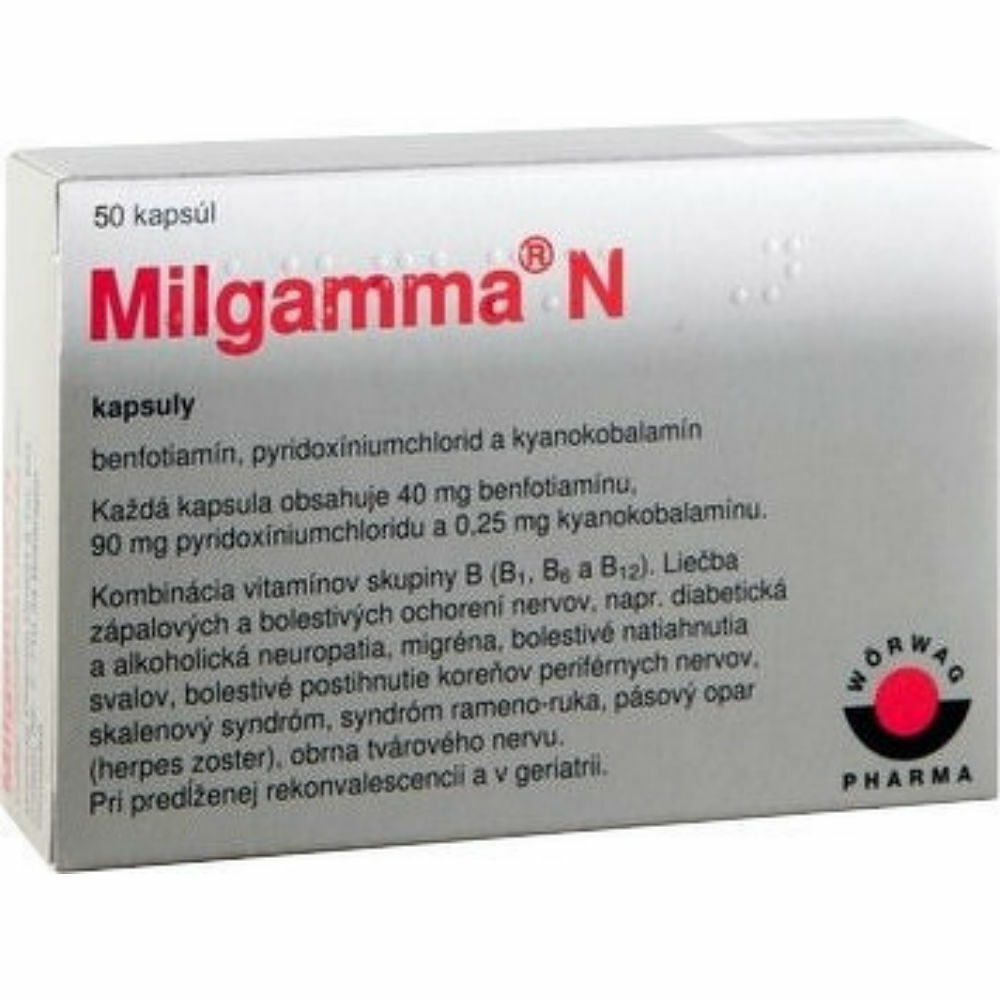 MILGAMMA N 50 kapsúl