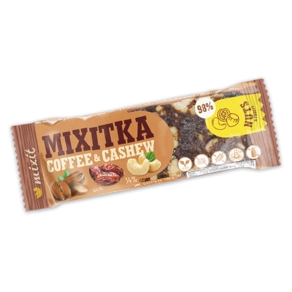MIXIT Mixitka bez lepku káva a kešu 44 g