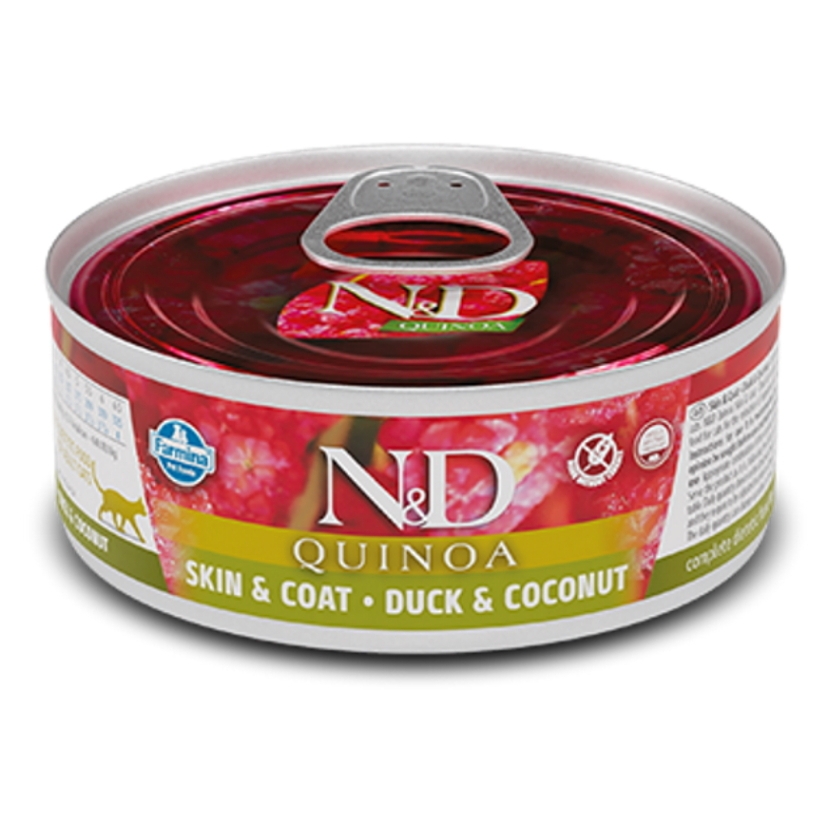 ND Quinoa Duck  Coconut Adult pre dospelé mačky 80 g