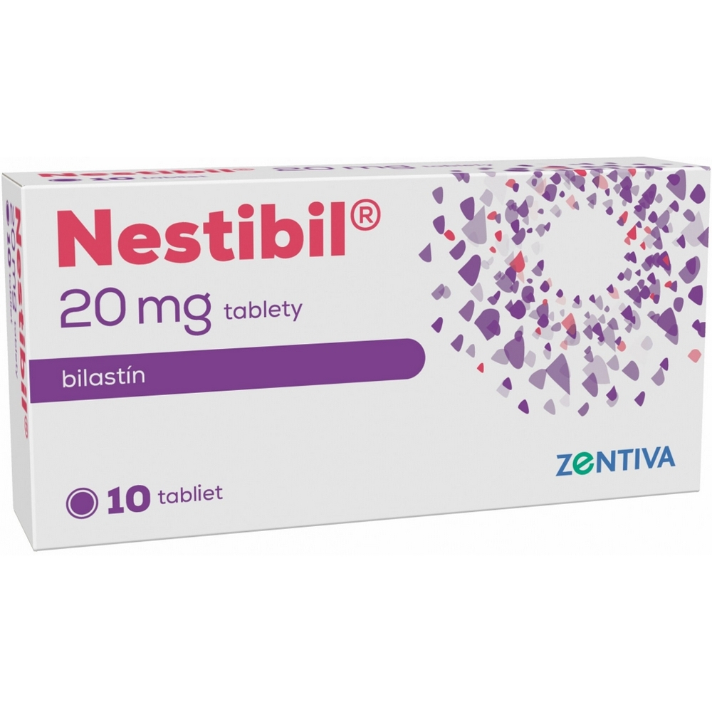 NESTIBIL 20 mg tablety 10 kusov