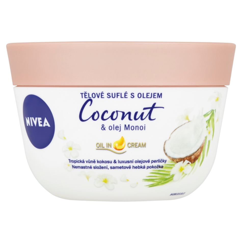NIVEA Coconut  Manoi Oil Telové suflé 200 ml