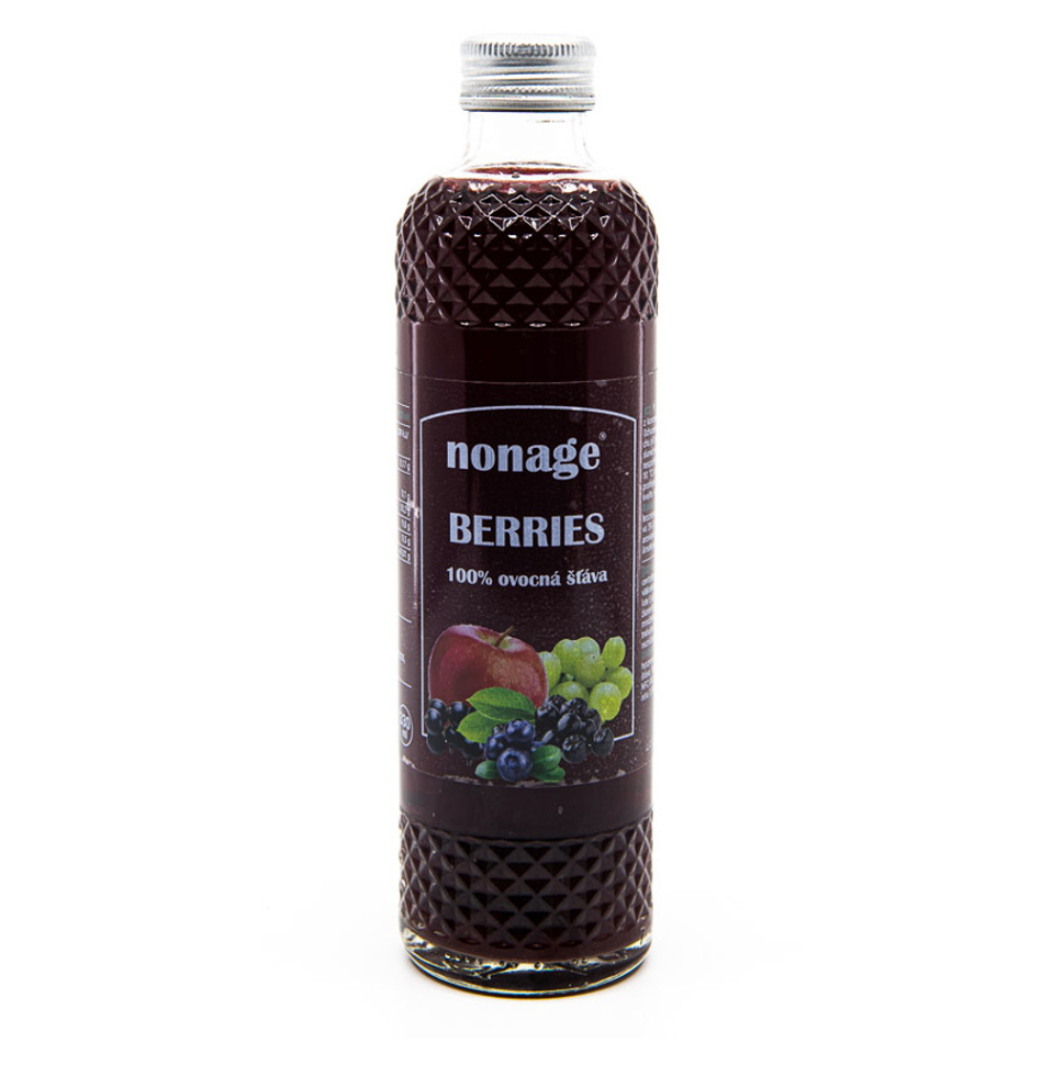 NONAGE Ovocná šťava berries juice 100 percent 250 ml