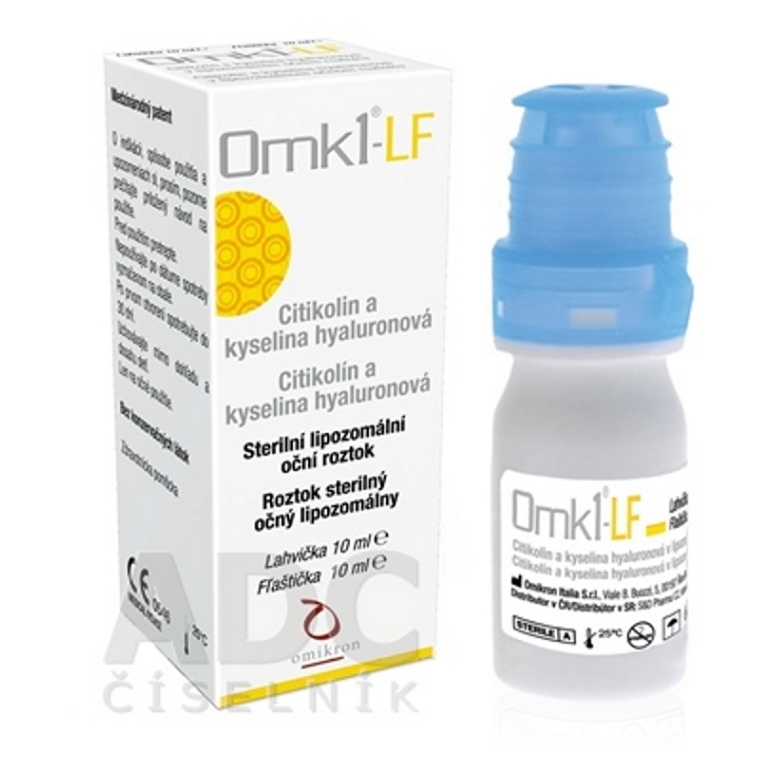 OMK1-LF Sterilný lipozomálny očný roztok 10 ml