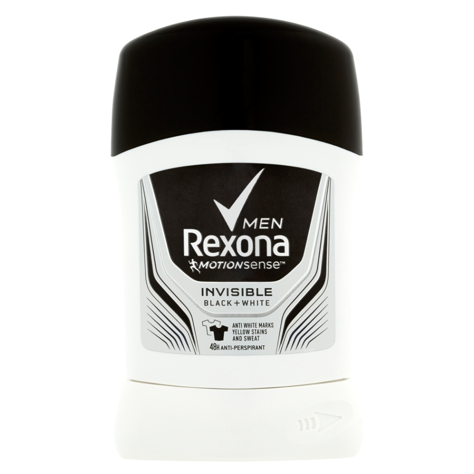 REXONA Men Invisible BlackWhite tuhý dezodorant 50 ml