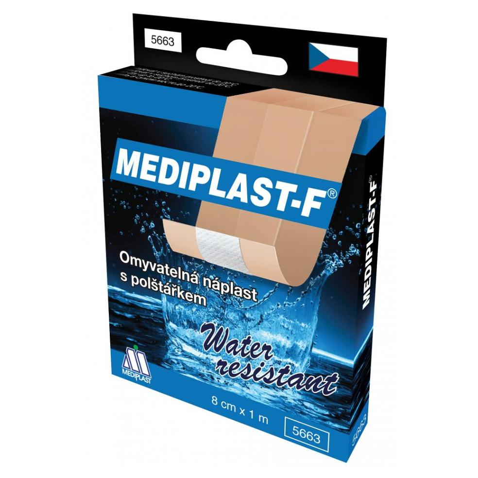 MEDIPLAST-F rýchloobväz náplasť umývateľná 8 cm x 1 m