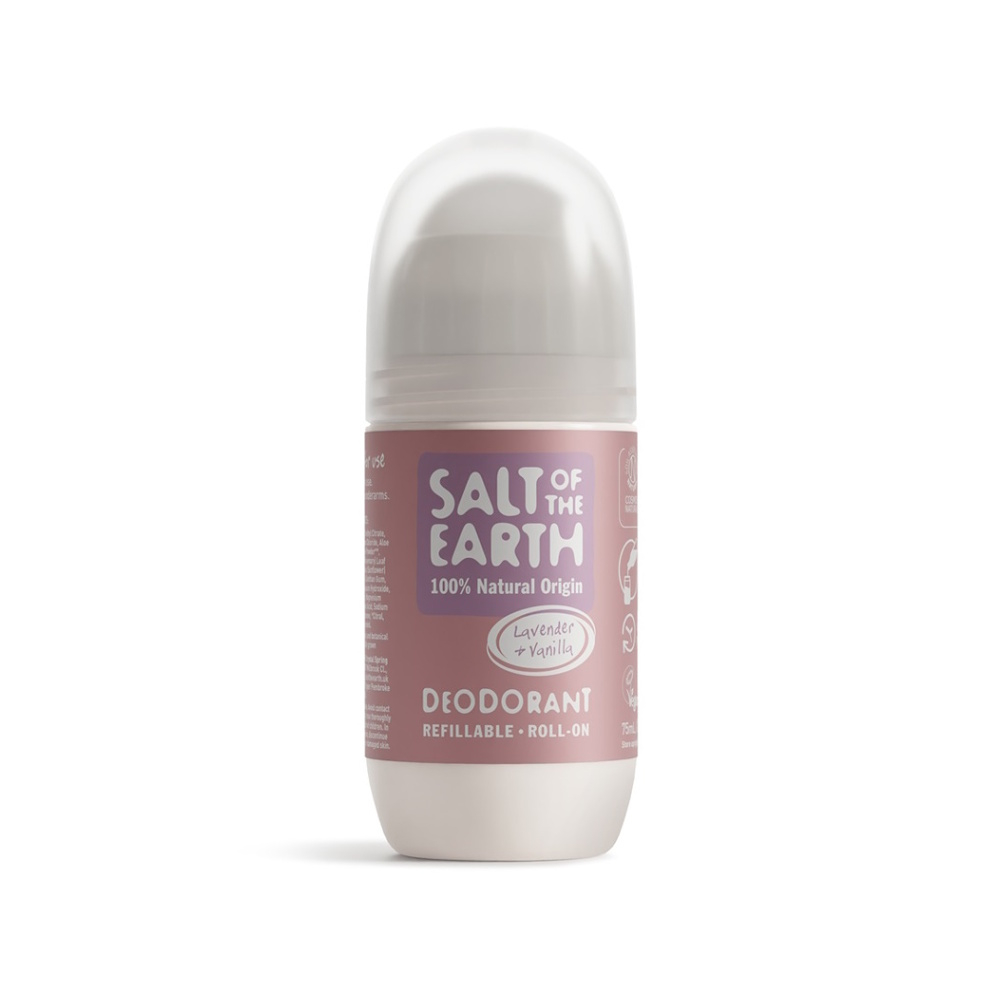 SALT OF THE EARTH Prírodný Deo Roll-on Lavender  Vanilla 75 ml