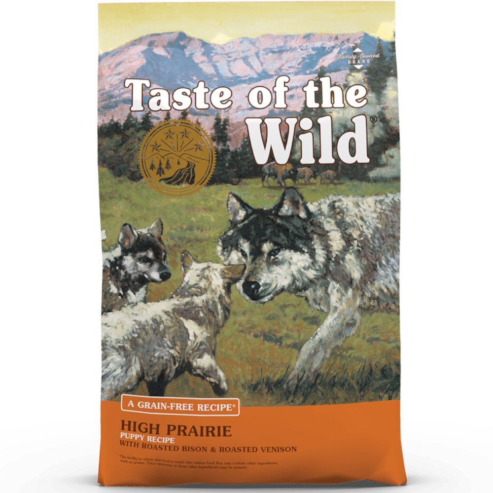 TASTE OF THE WILD High Prairie Puppy granule pre psy 1 ks, Hmotnosť balenia (g): 5,6 kg