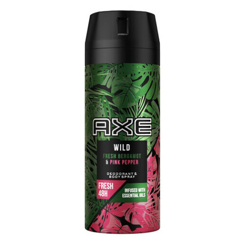 AXE Wild Fresh Bergamot  Pink Pepper dezodorant 150 ml