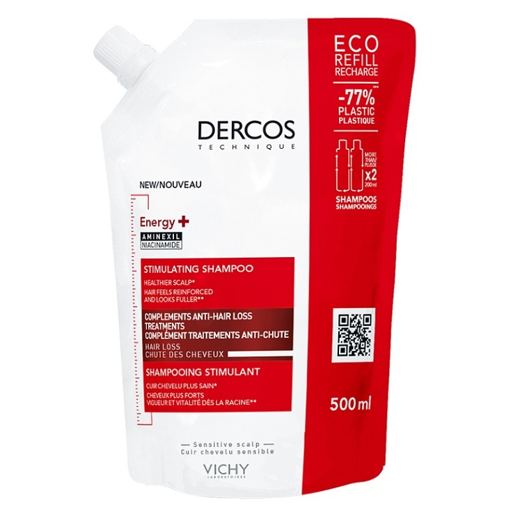 VICHY Dercos Energy Šampón na vlasy 500 ml