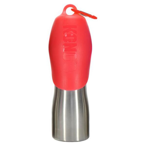 KONG Stainless Steel H2O Cestovná fľaša pre psov 740 ml